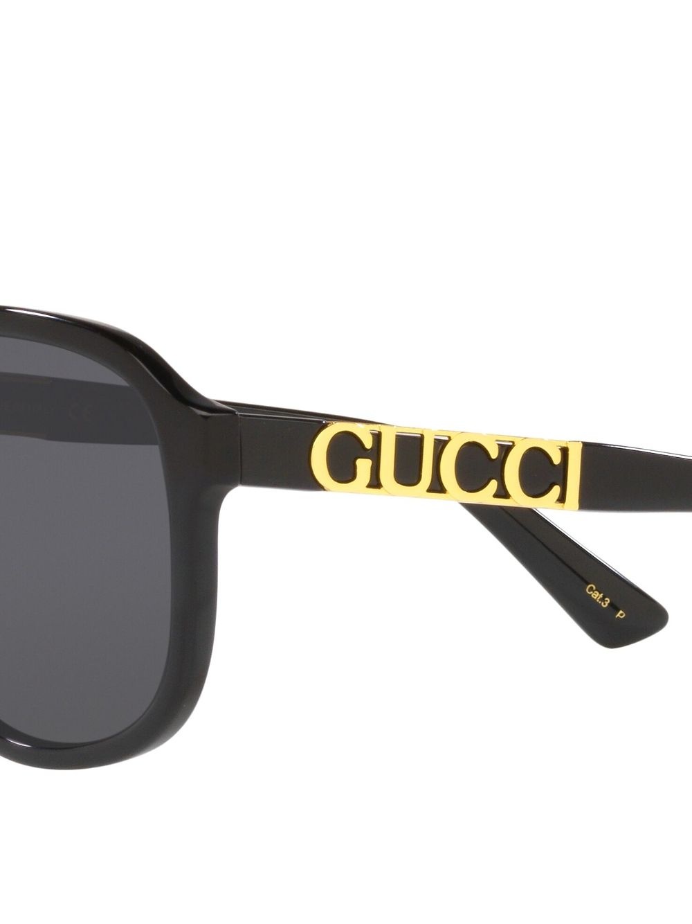 logo-plaque pilot-frame sunglasses - 4