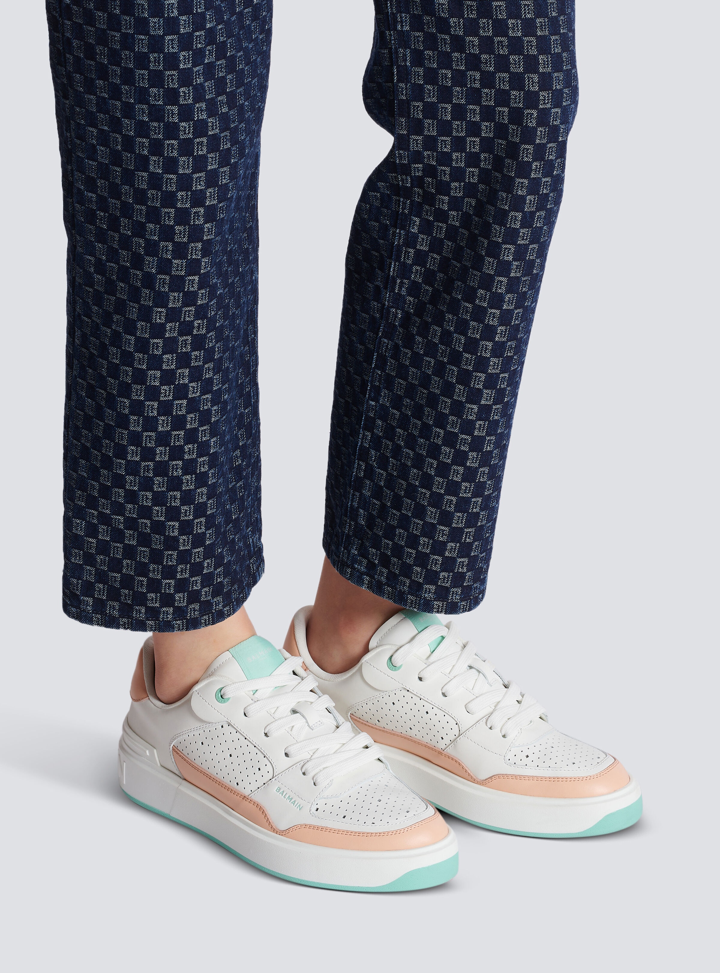 B-Court Flip leather trainers - 8
