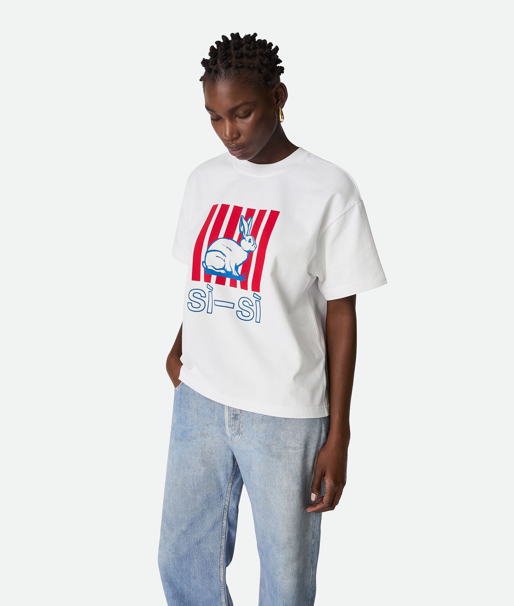 Cotton Printed Jersey T-Shirt - 2