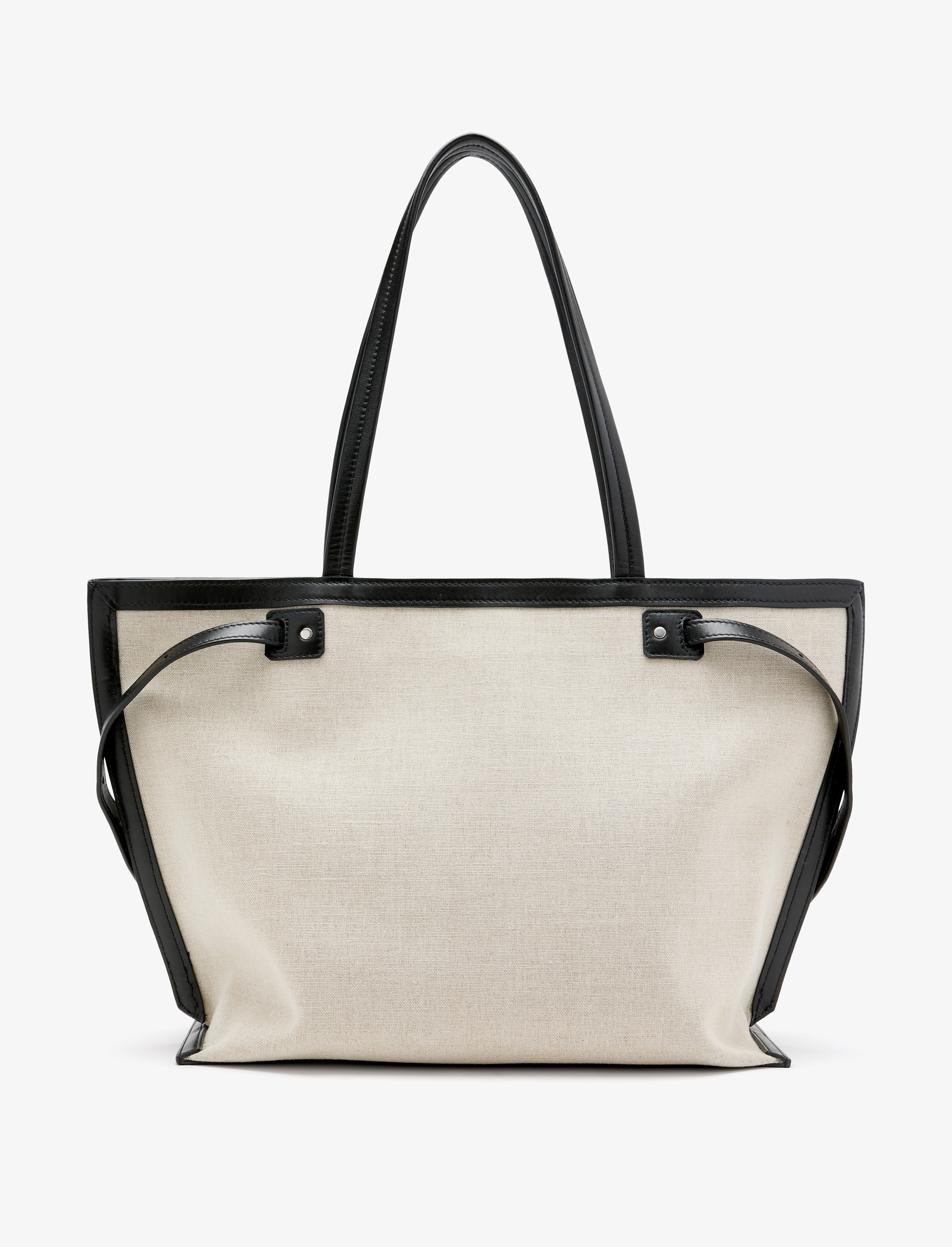 Days Tote in Natural Linen - 4