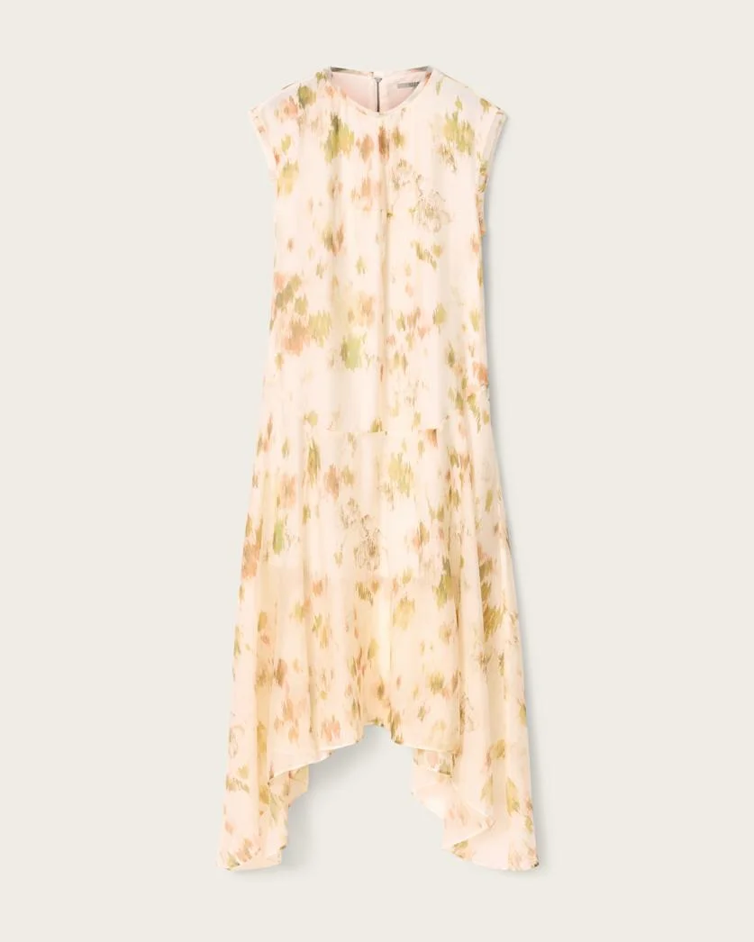 TANNER FLORAL MIDI DRESS - 1