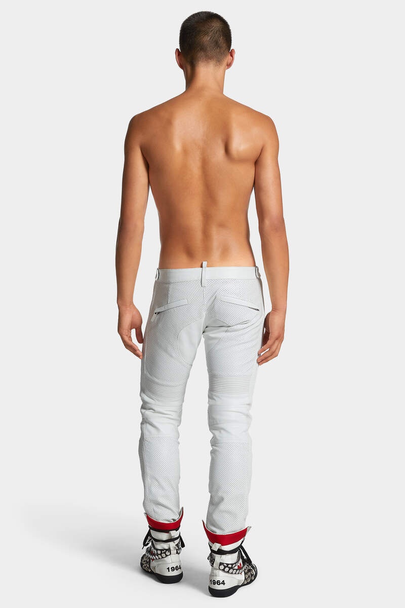 LEATHER RACER PANT - 4