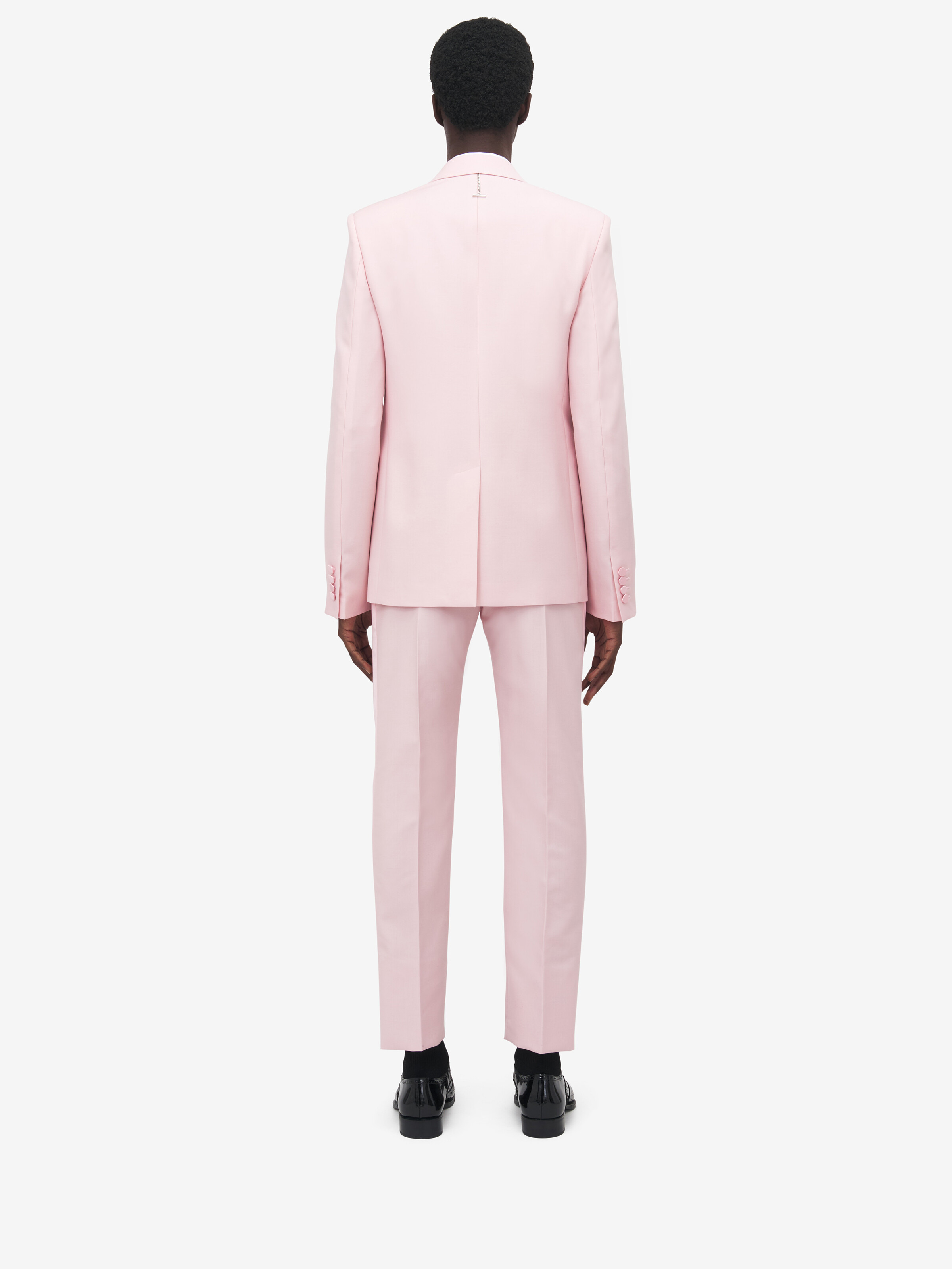 Single-Breasted Tuxedo Jacket - 5