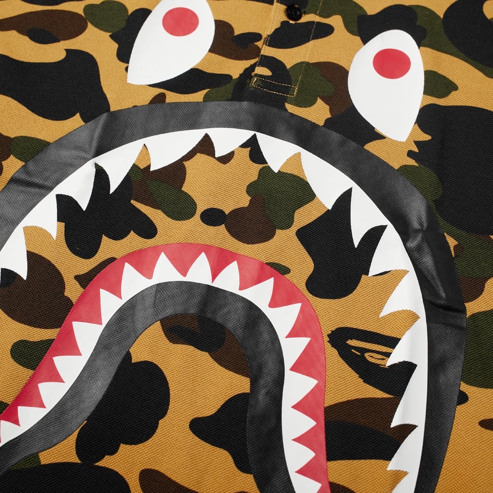 A Bathing Ape 1st Camo Shark Polo - 2