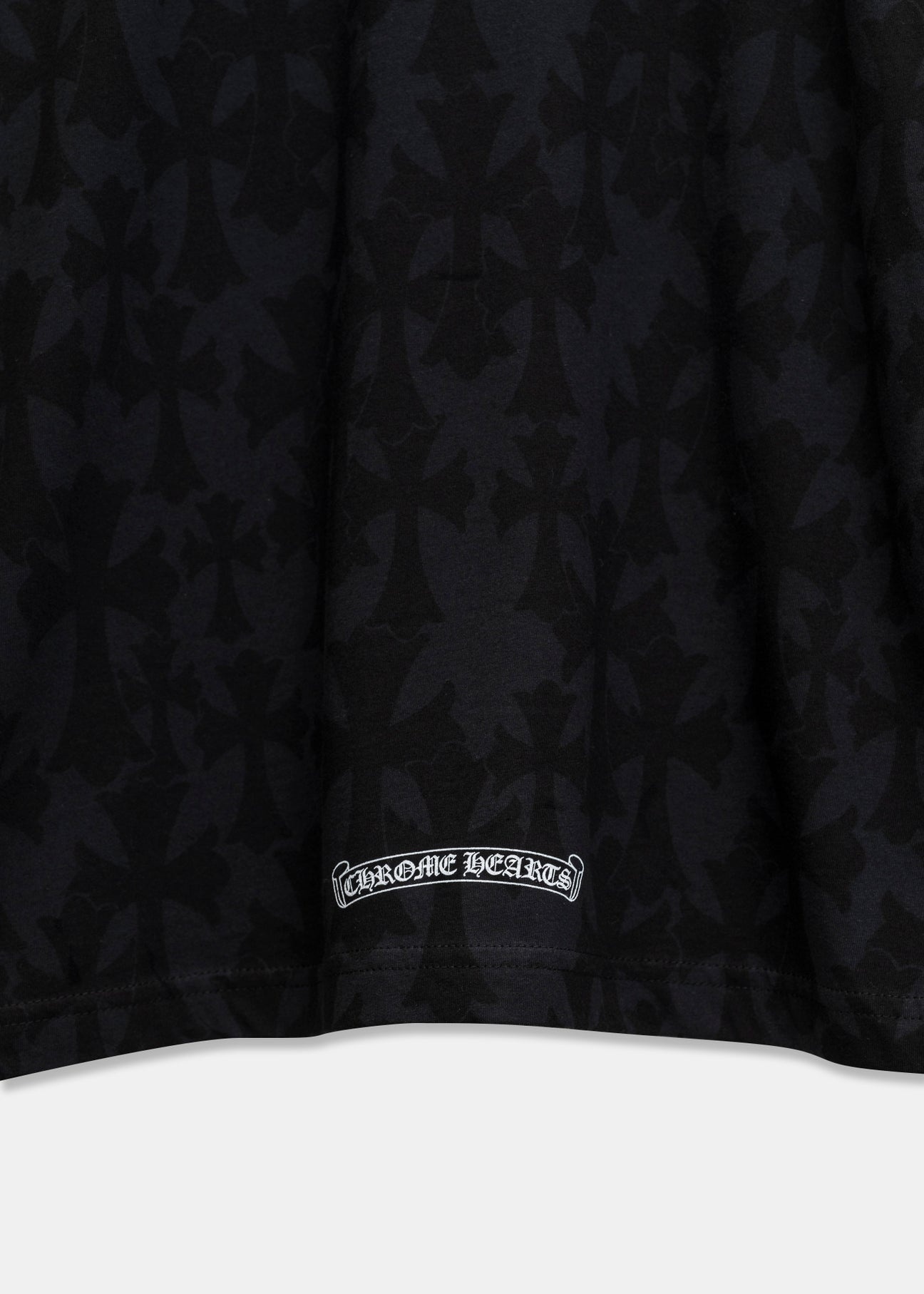 Black Cross Camo  Chrome Hearts Logo Long Sleeve T-Shirt - 6