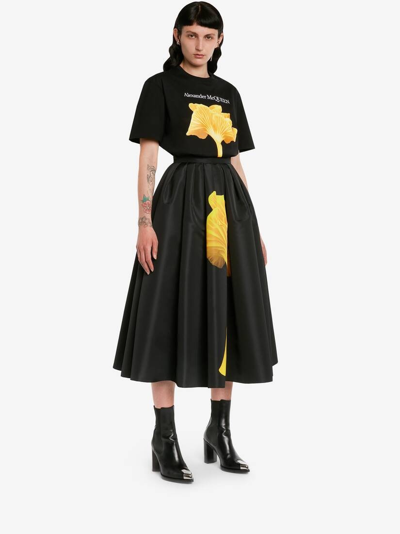 Women's Mushroom T-shirt in Black - 3