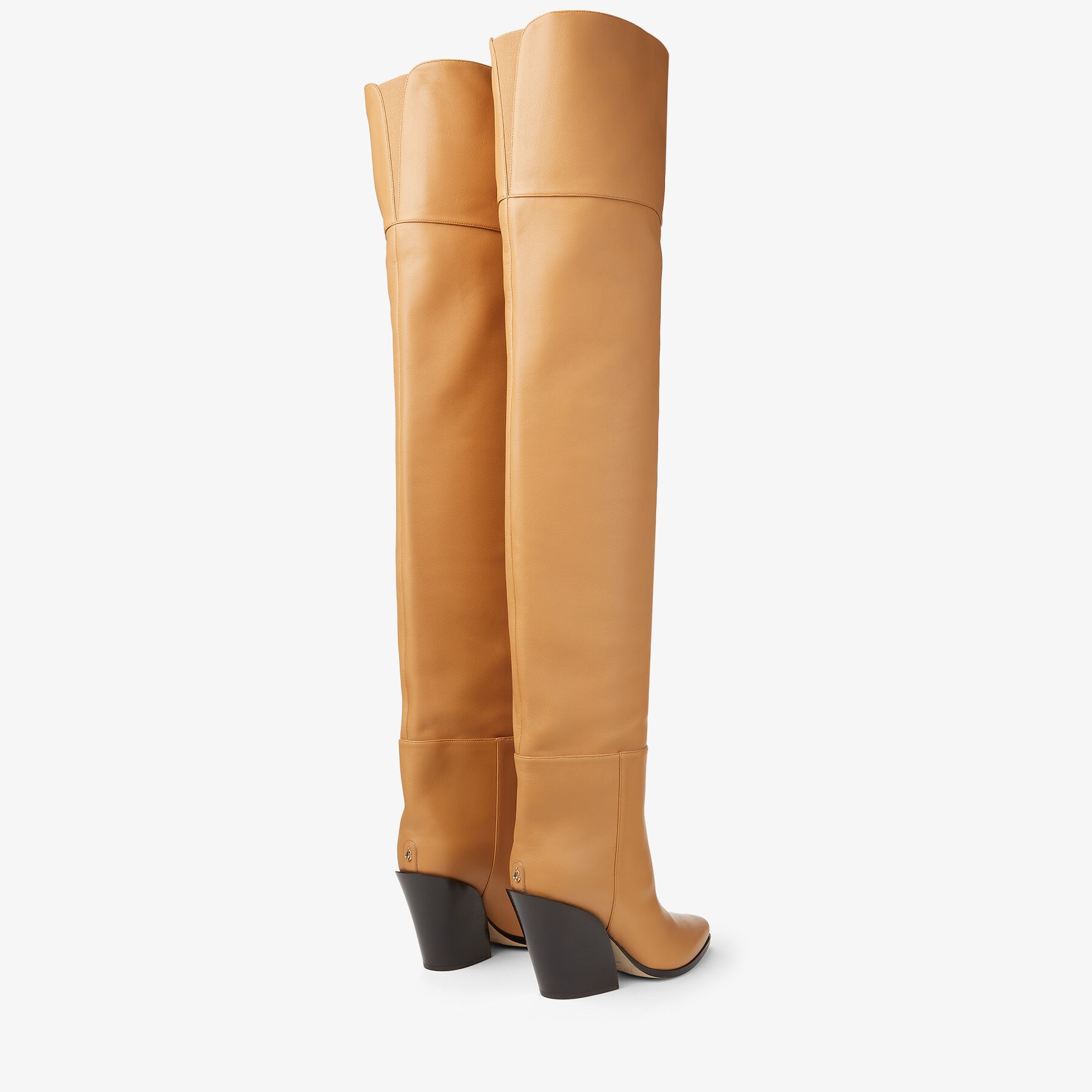 Maceo Over The Knee 85
Caramel Smooth Leather Over-The-Knee Boots - 5