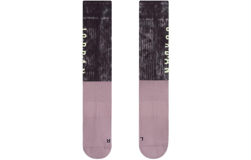 Jordan Air Jordan Legacy Sport DNA Tie Dye Alphabet Athleisure Casual Sports Socks Couple Style One Pair Pi outlook