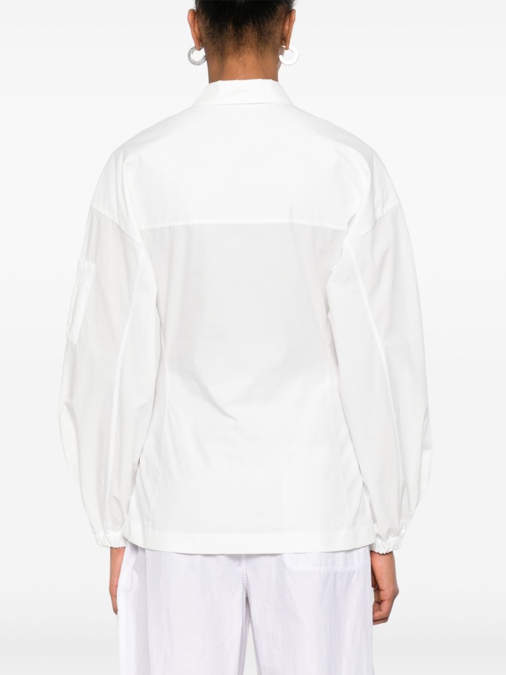 puff-sleeve shirt - 4