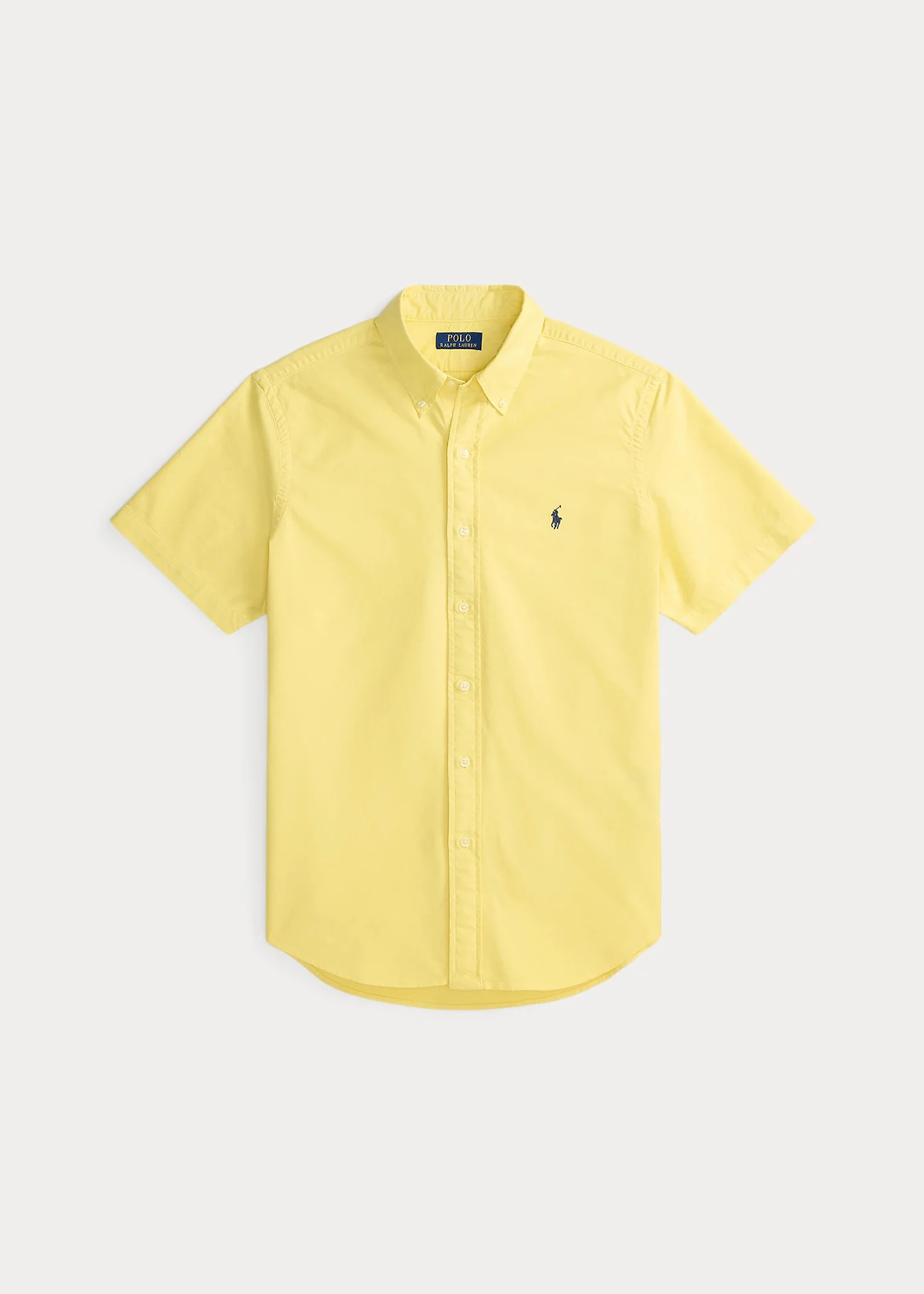 Classic Fit Garment-Dyed Oxford Shirt - 1