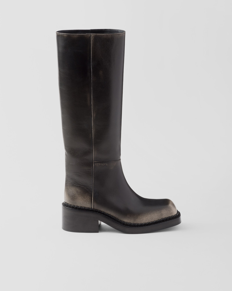 Leather boots 2