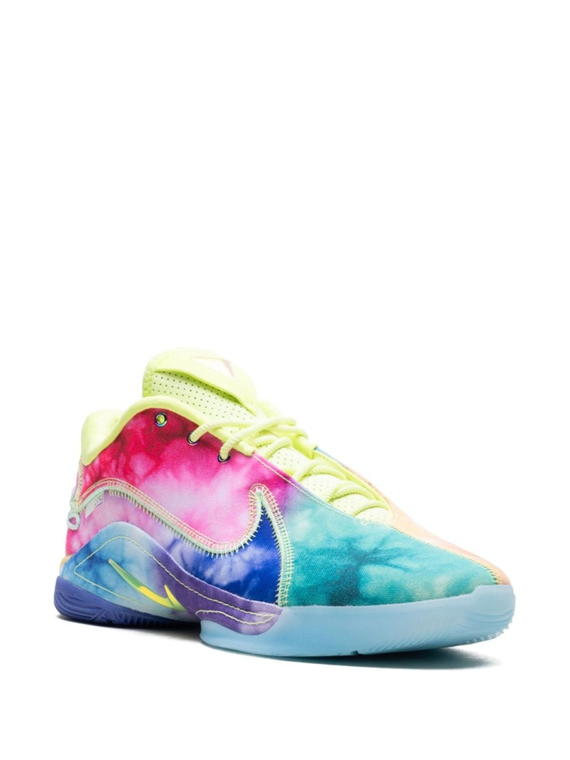 Nike LeBron XXII "What The Monopoly Tie-Dye" sneakers outlook