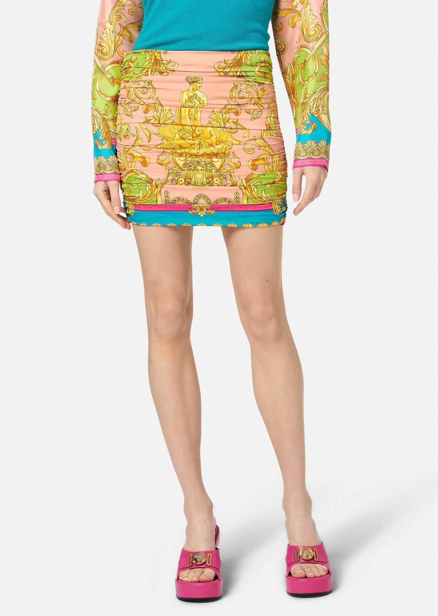 Barocco Goddess Mini Skirt - 3