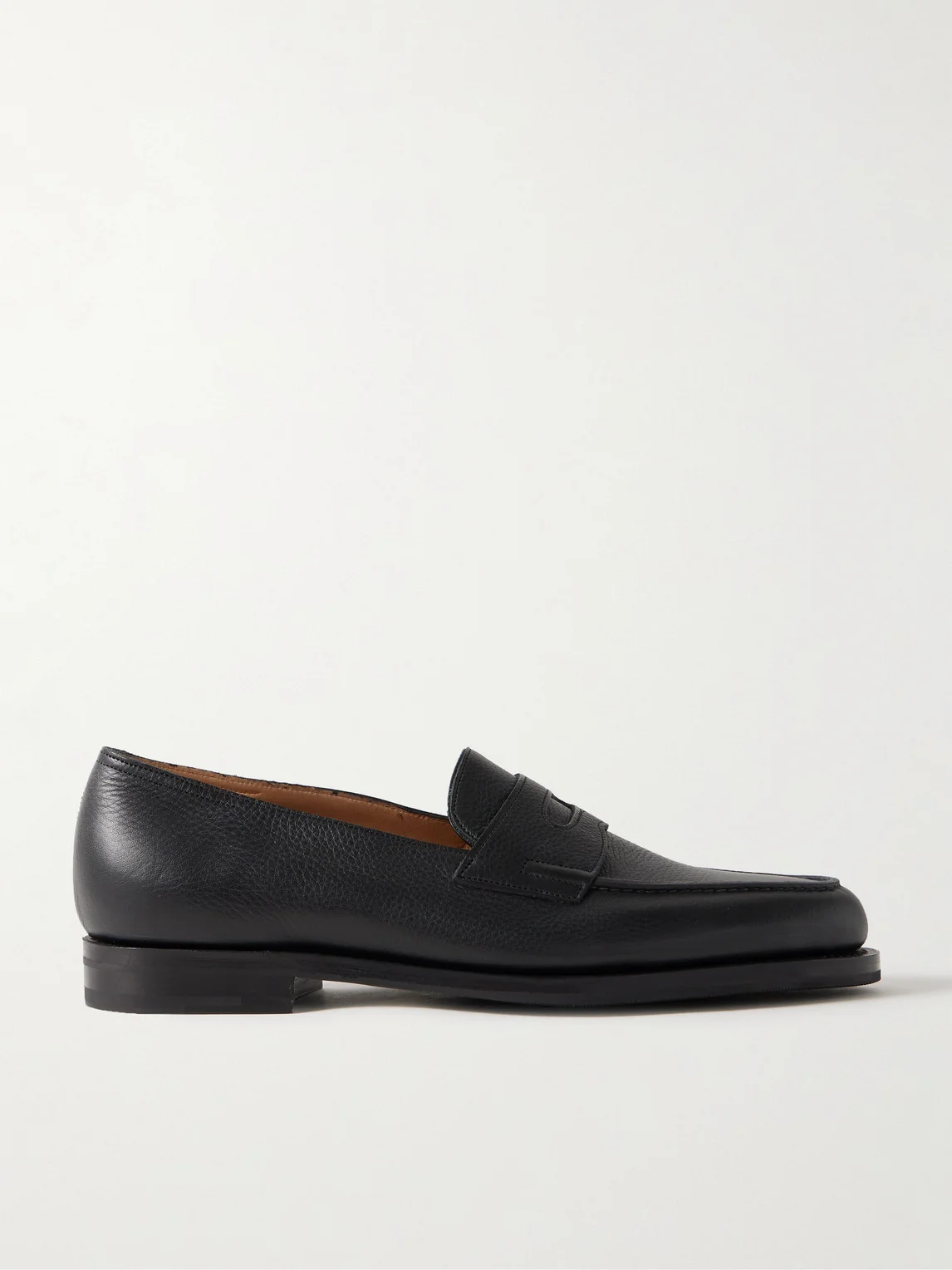 Lopez Full-Grain Leather Penny Loafers - 1