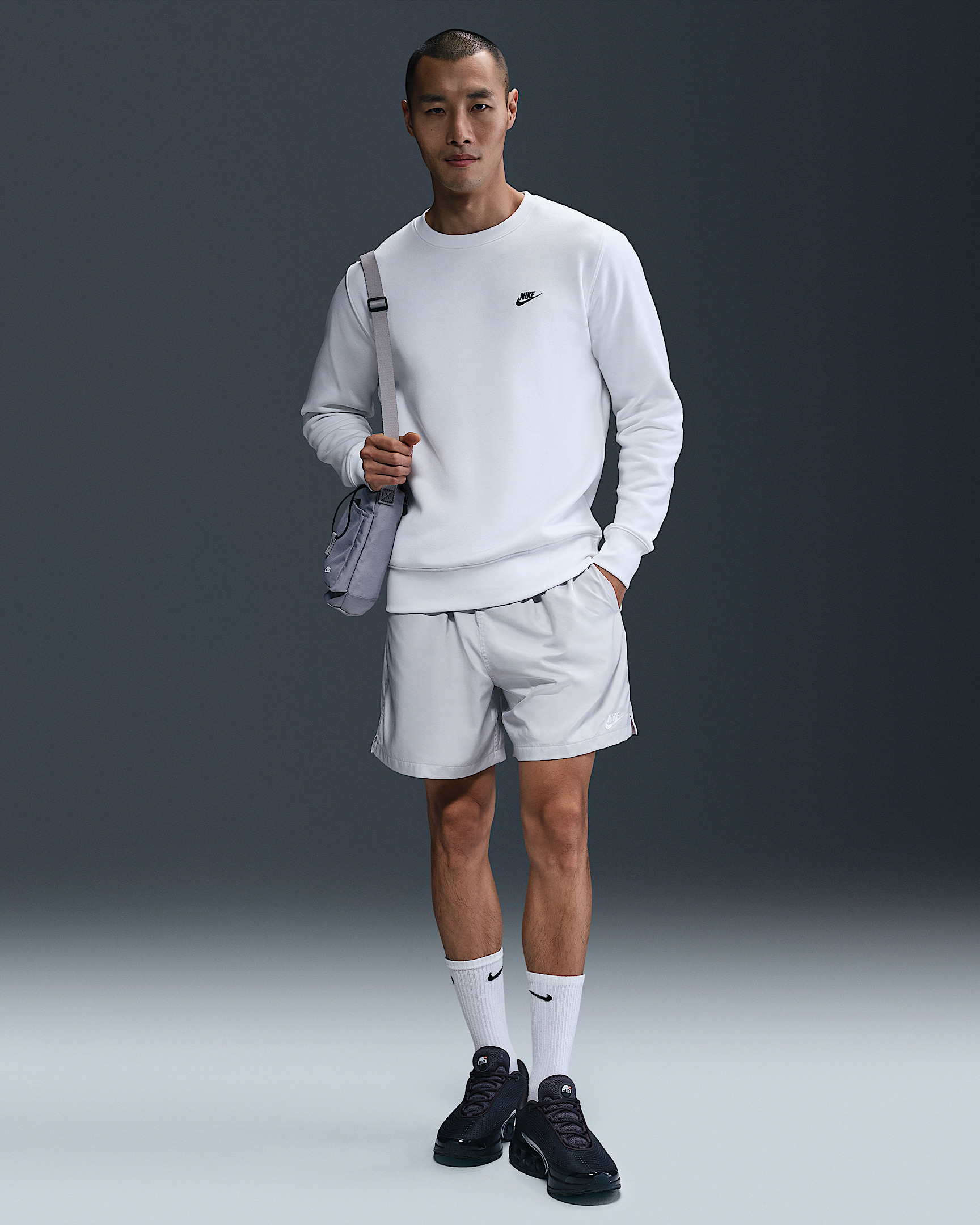 Nike Club Men's Fleece Crew - 4