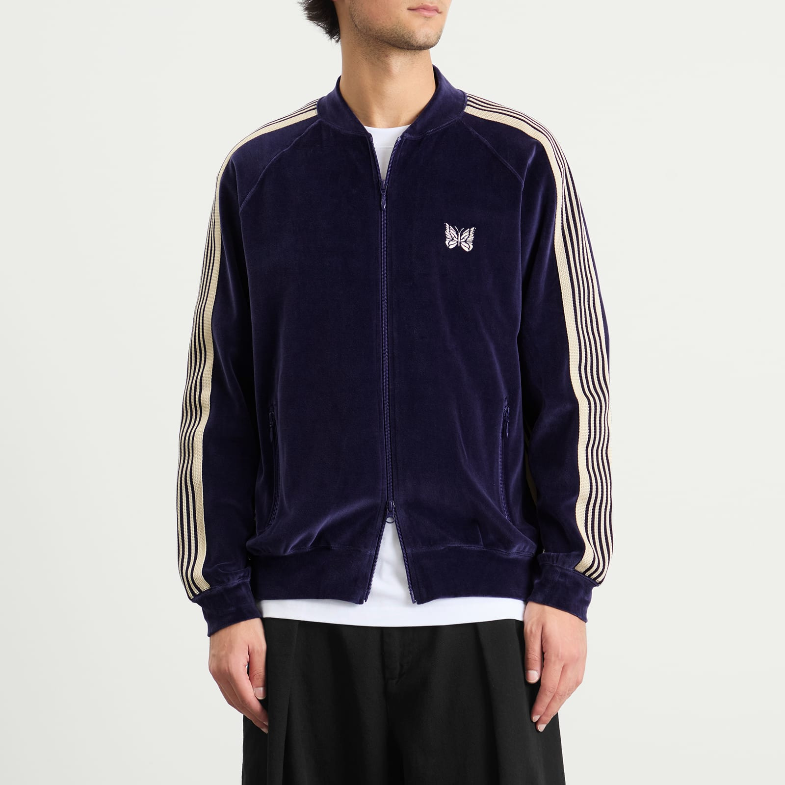 Needles Velour Rib Collar Track jacket - 2
