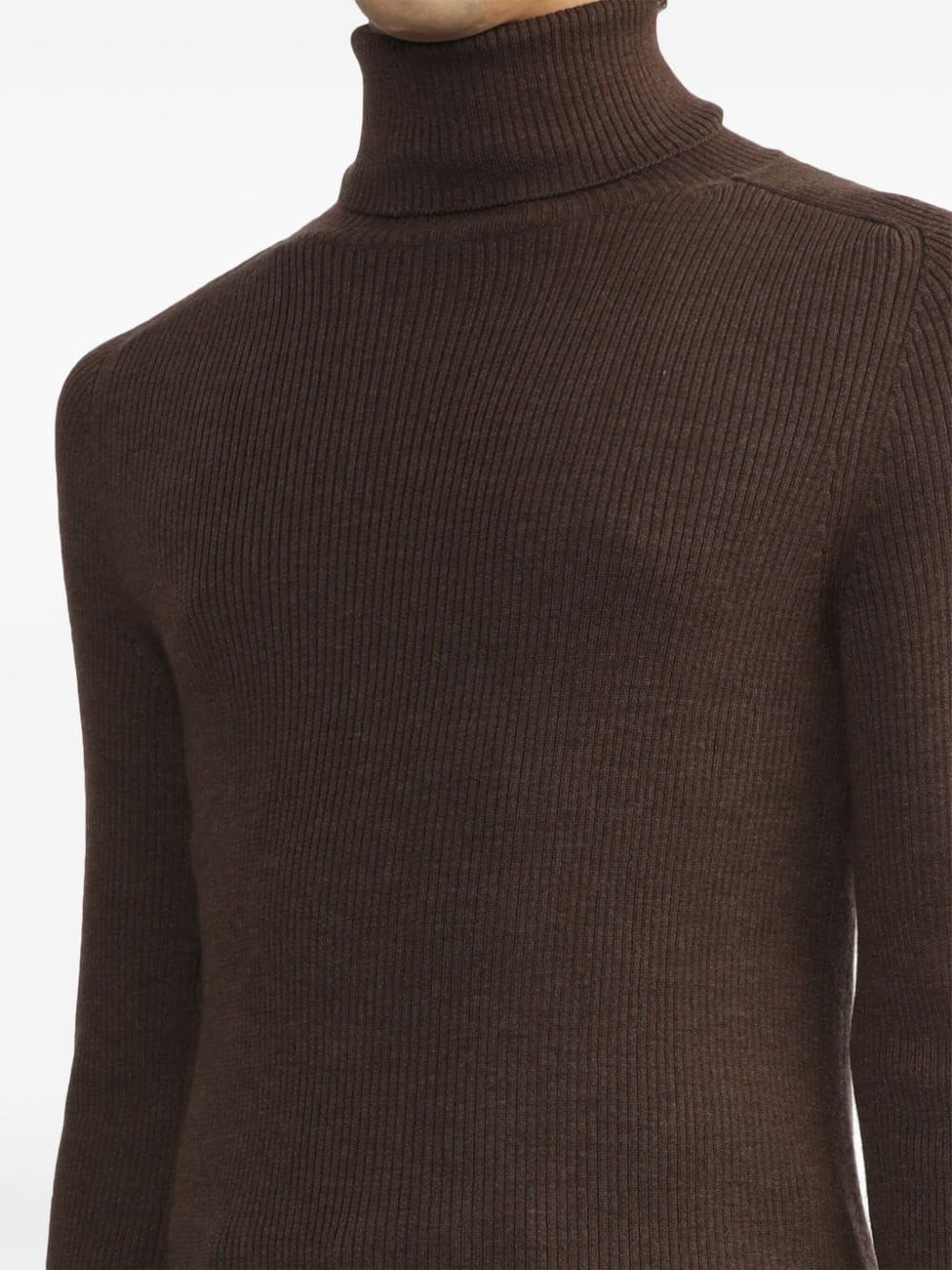 roll neck jumper - 5