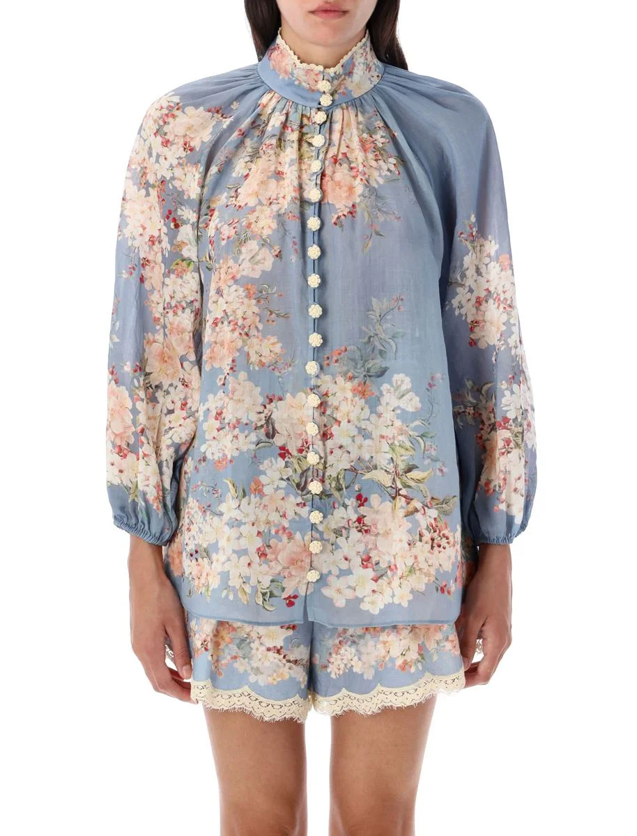 Zimmermann Cascadian Billow Blouse - 1