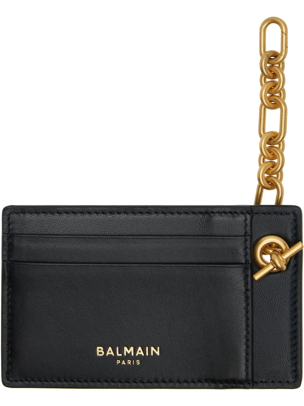 Black Pulse Chain Card Holder - 1