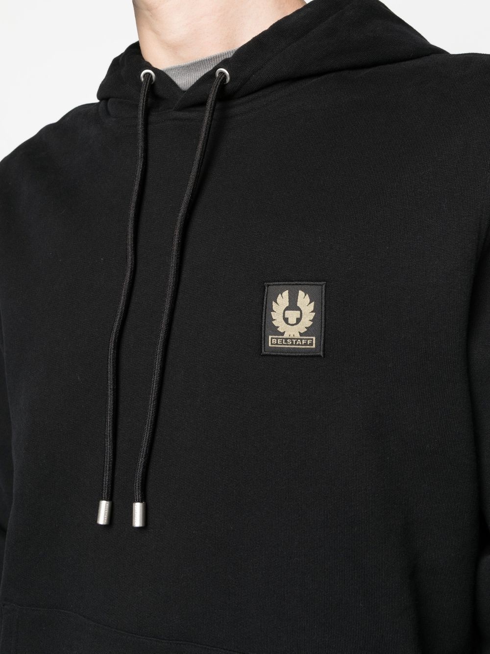 logo-patch drawstring hood - 5