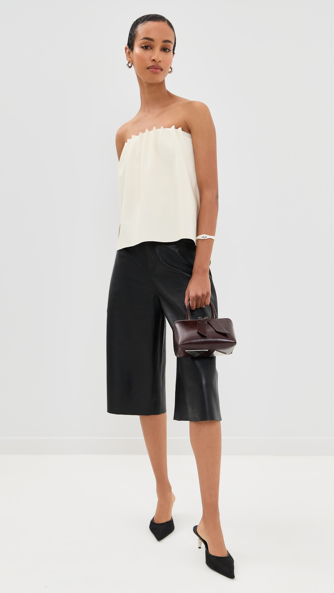 Ruched Tube Top - 4