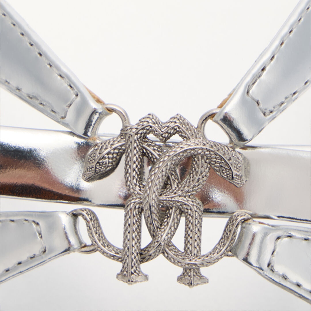 Low Sandals With Mirror Snake Monogram - 4