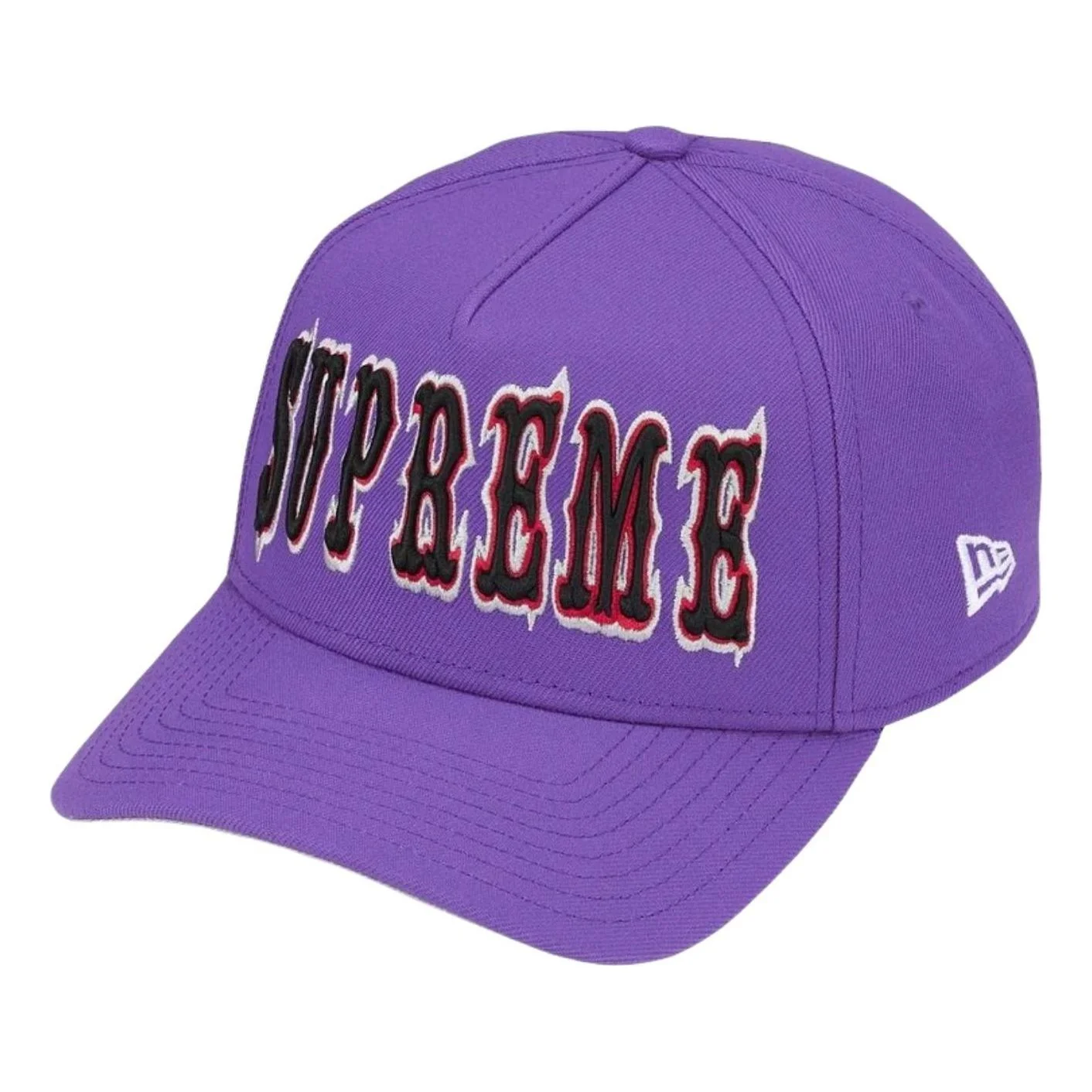 Supreme x New Era SS26 Gothic Outline Adjustable Cap 'Purple' SUP-SS26-1050-PUR - 1