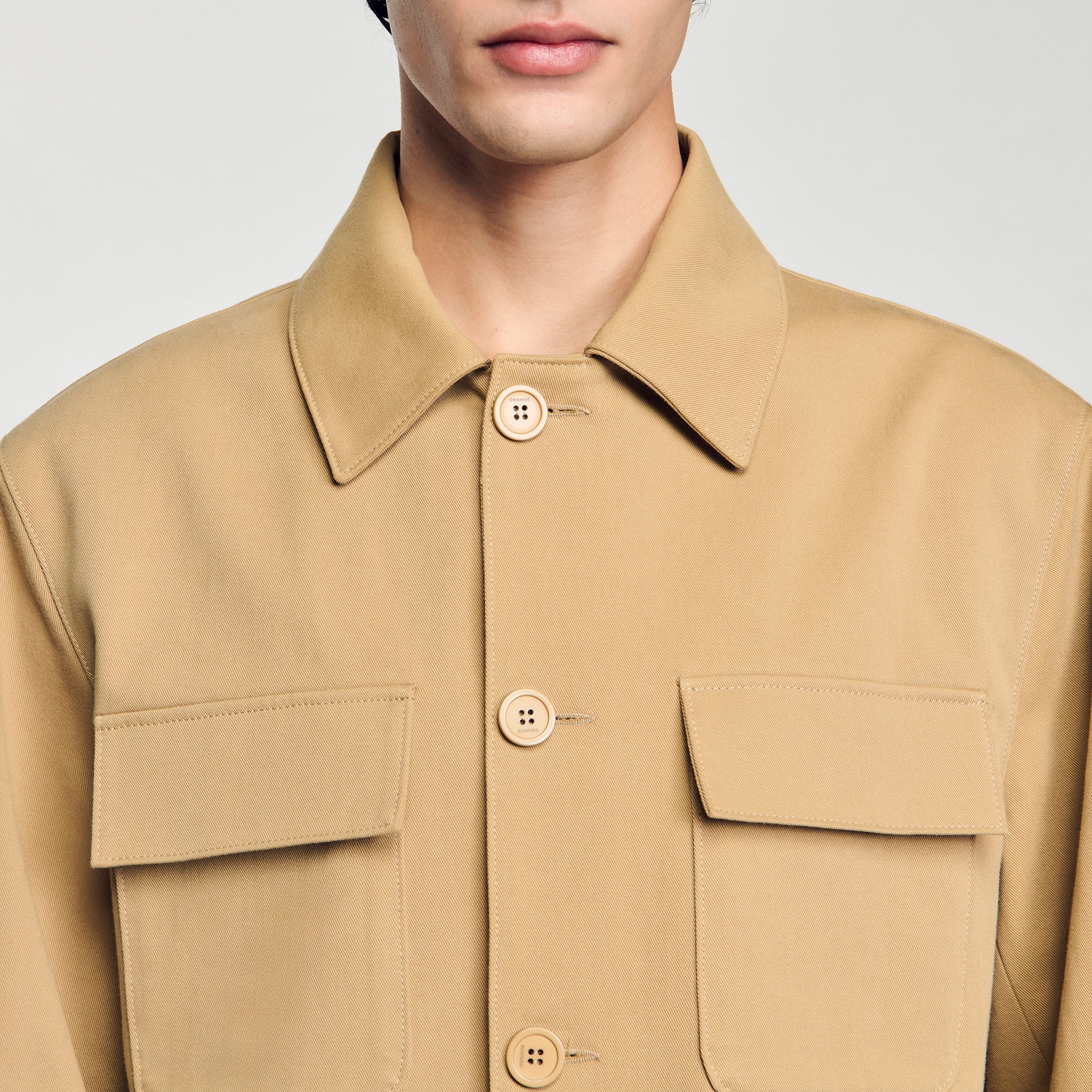 OVERSIZED SHIRT WITH POCKETS - 3