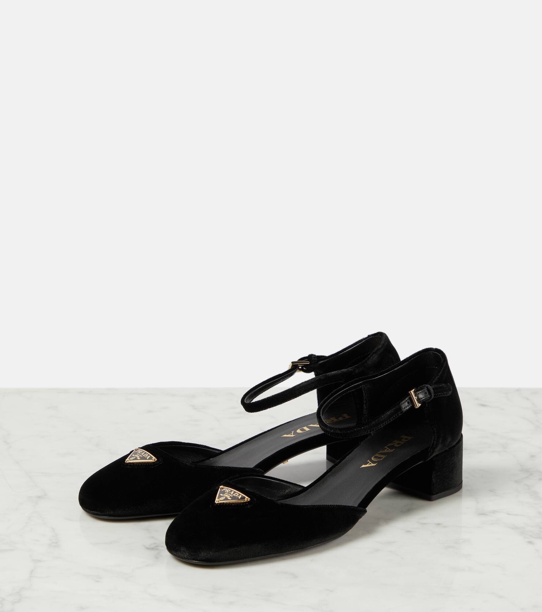 Velvet pumps - 5