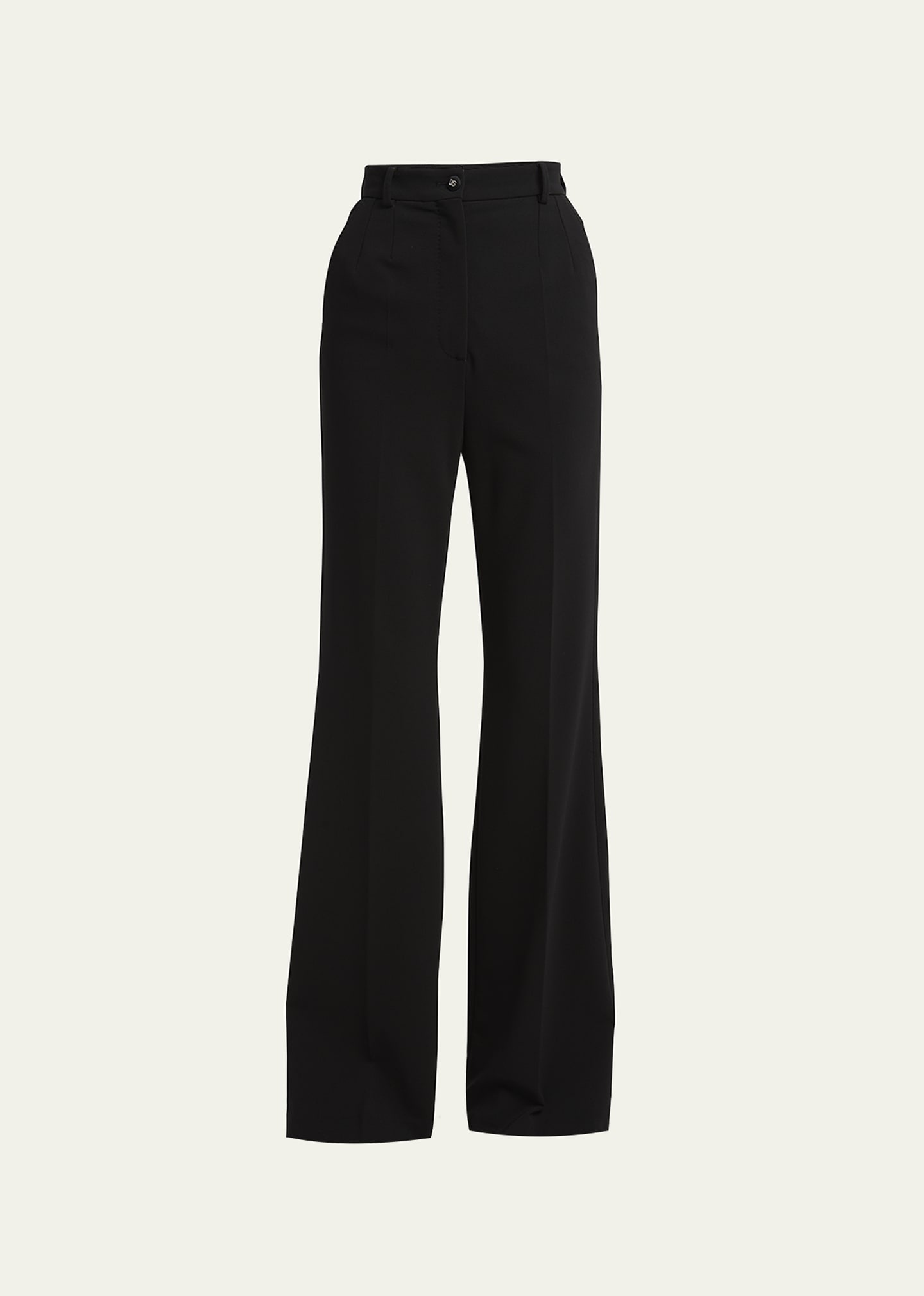 Milan Stitch Flare Trousers - 1