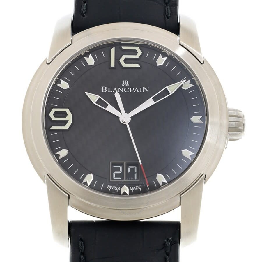 Blancpain L-Evolution R Grande Date Carbon Fiber Dial Automatic Men's Watch 0R10-1103-53B - 2