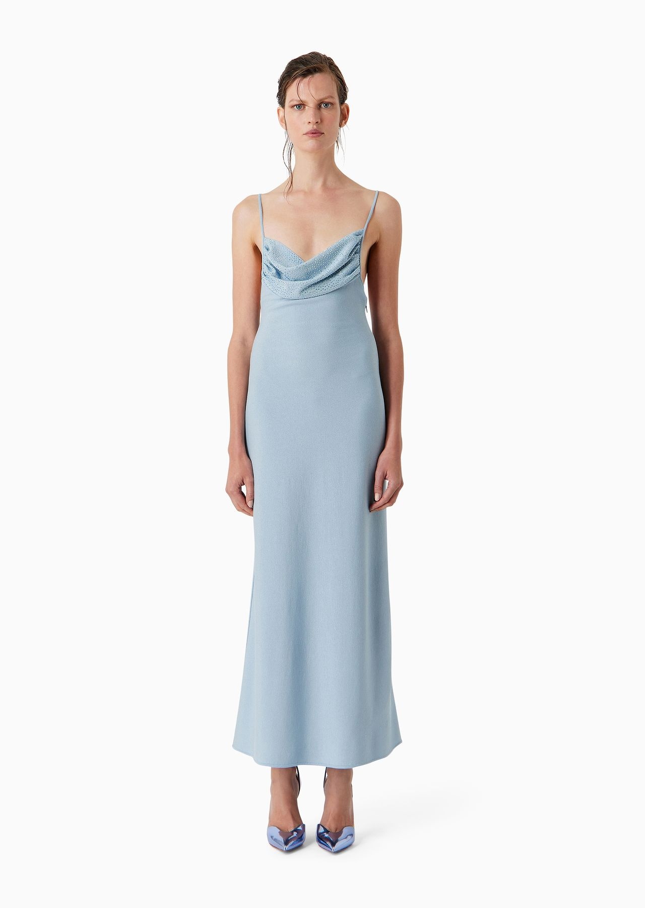 Bonded-viscose long dress - 2