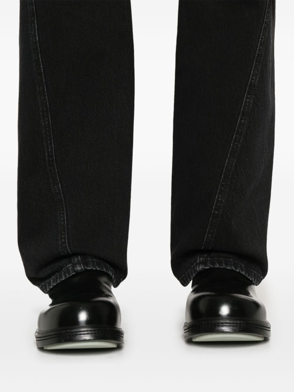 seam-detail jeans - 5