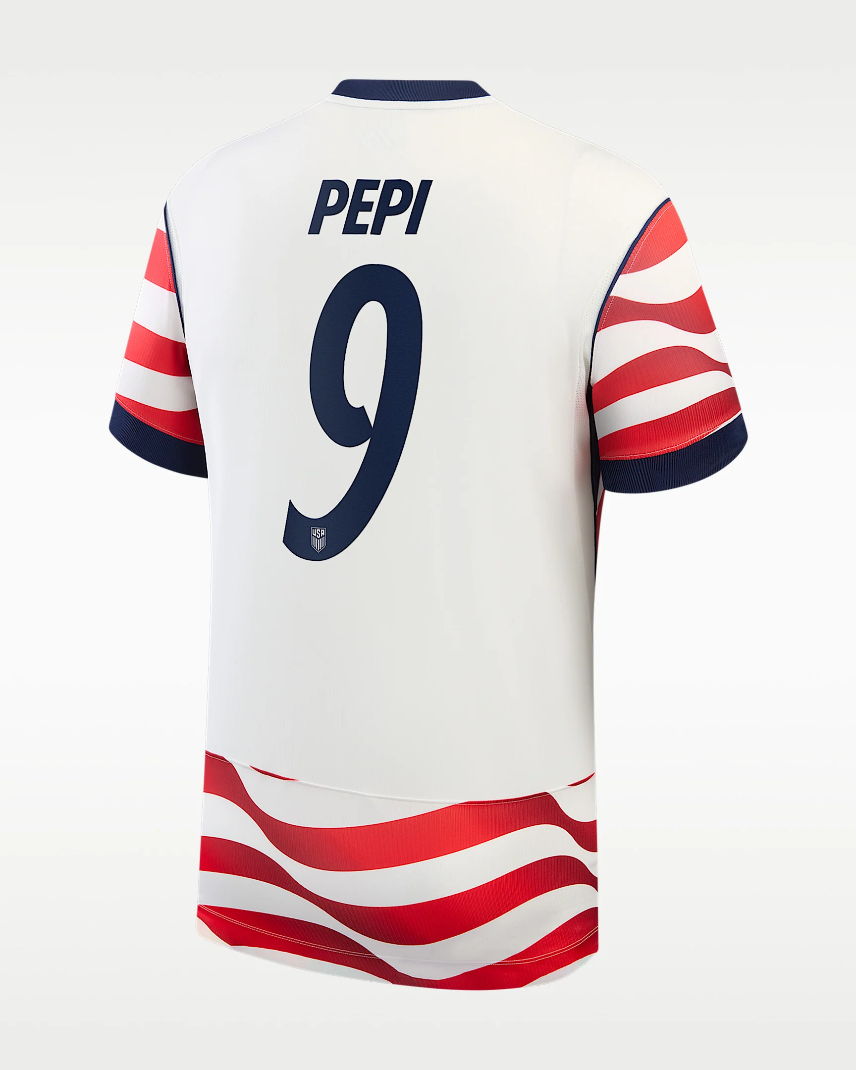 Ricardo Pepi USMNT 2026 Stadium Home Men's Nike Dri-FIT Soccer Jersey - 1
