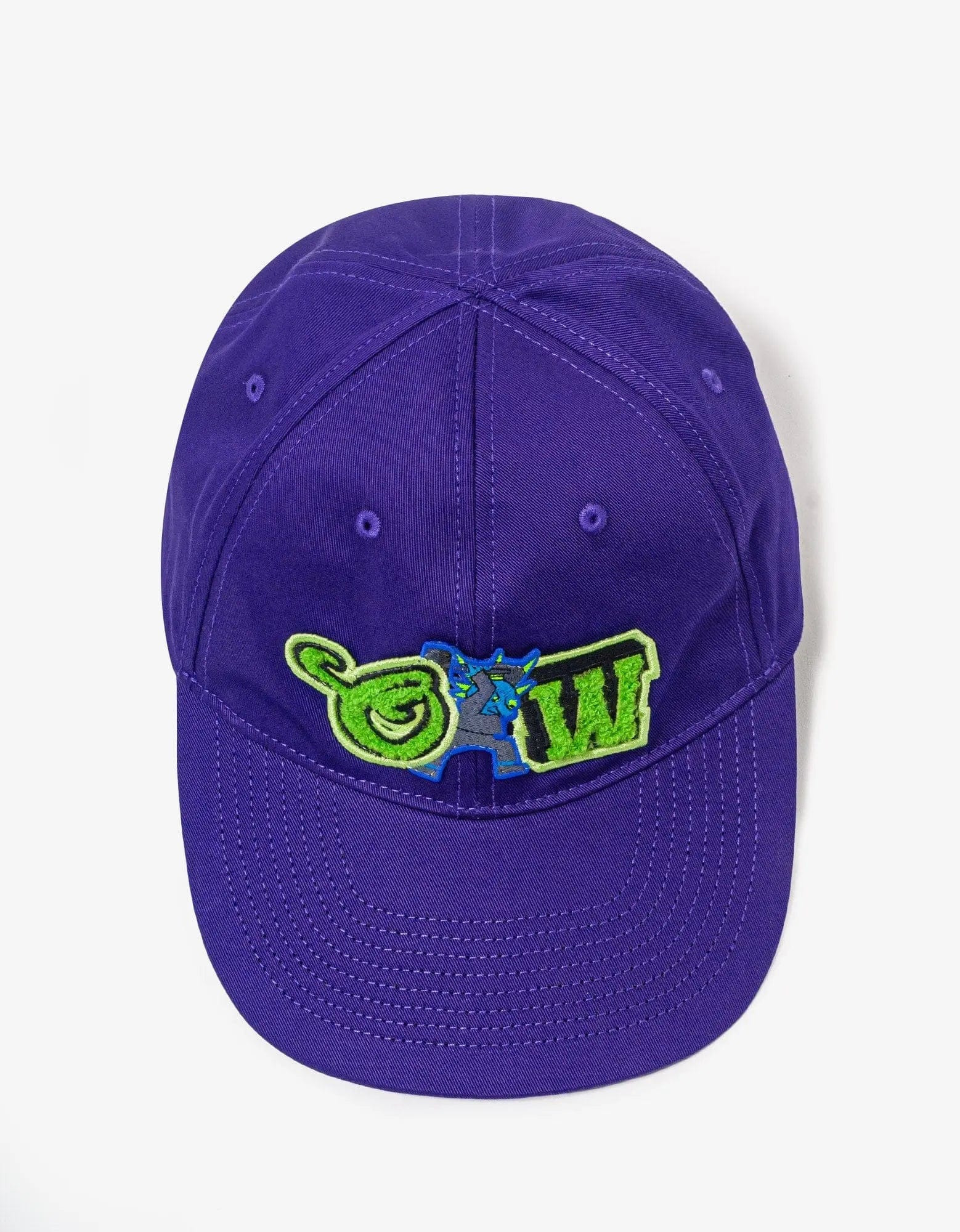 Off-White Purple Varsity Baseball Cap - 5
