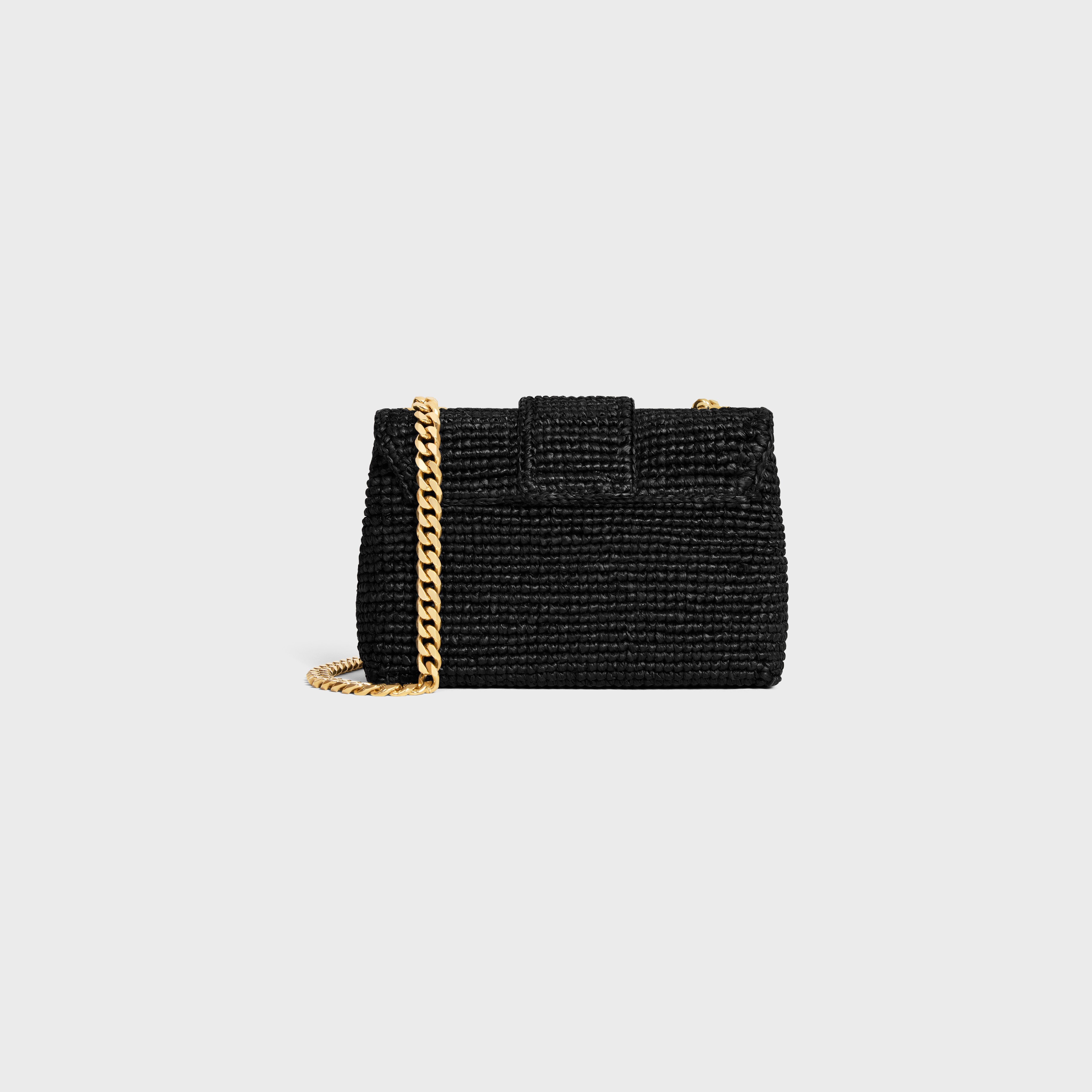 MINI CELINE VICTOIRE IN RAFFIA 3