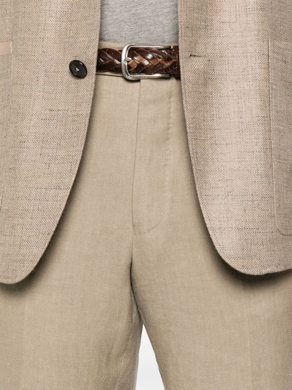 straight-leg trousers - 5