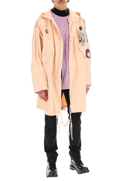 Raf Simons COTTON PARKA WITH PATCH outlook