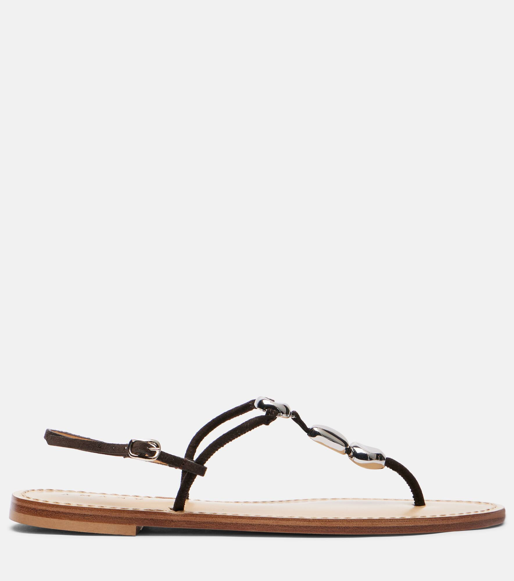 Nairobi suede sandals - 4