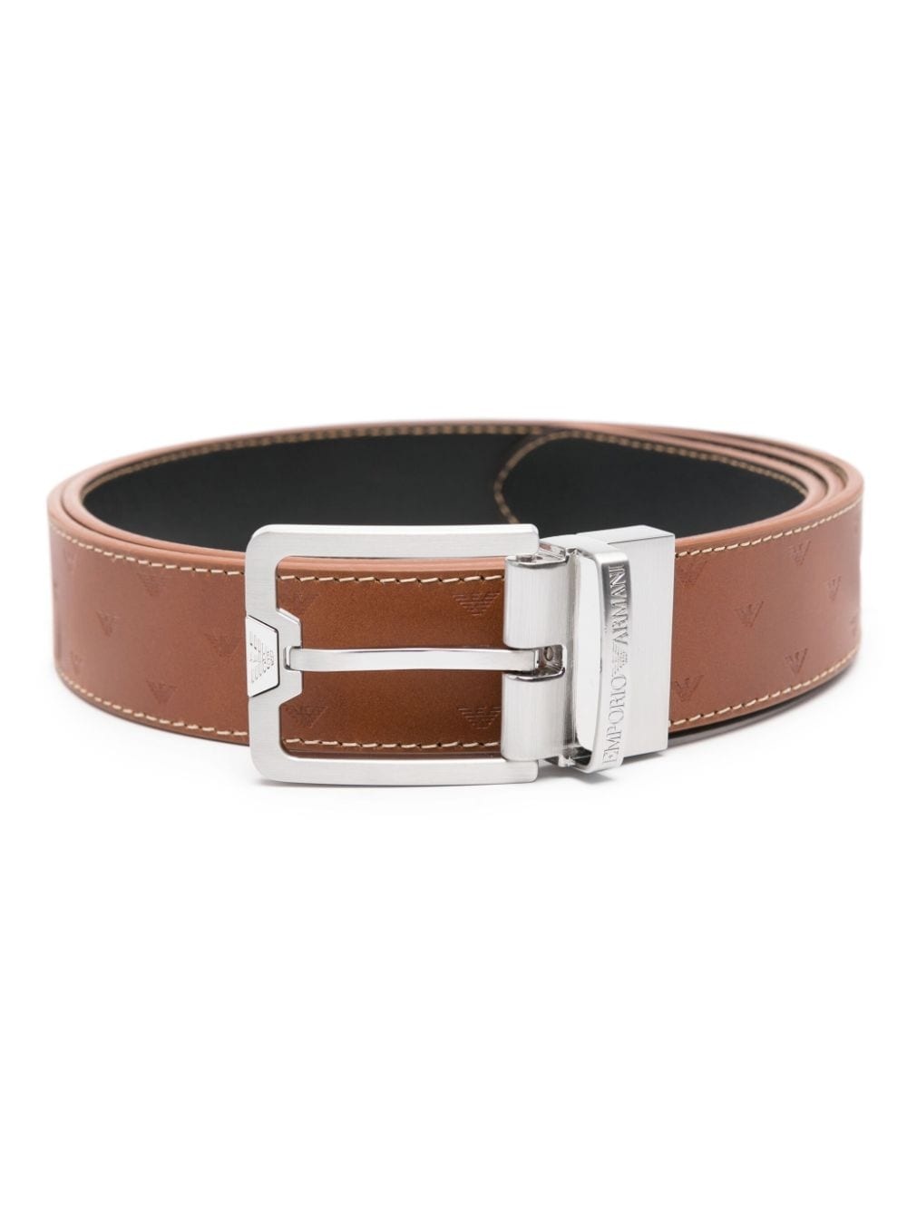 reversible leather belt - 1