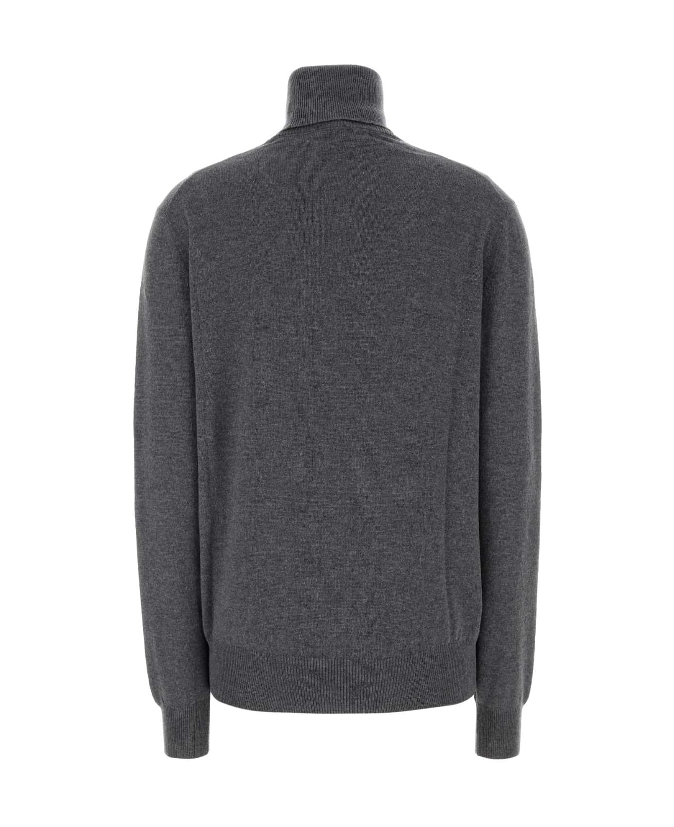 Grey Cashmere Sweater - 2