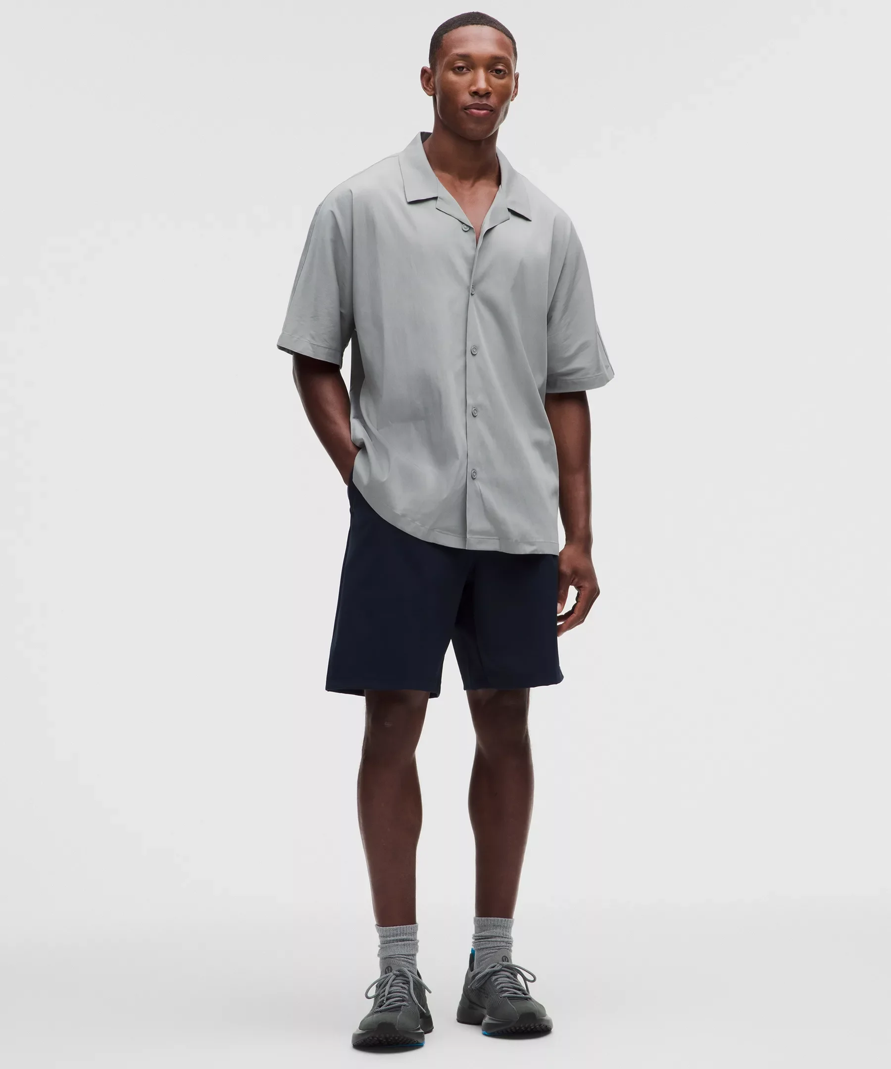Lightweight Camp-Collar Shirt - 1