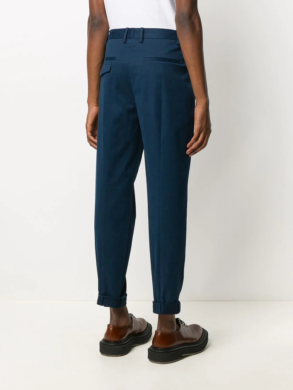 cropped tapered trousers - 4