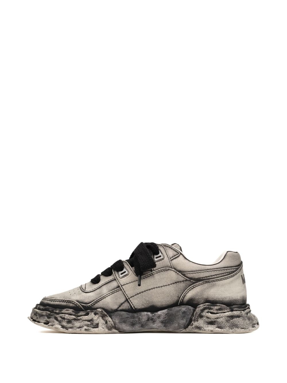 leather sneakers - 7