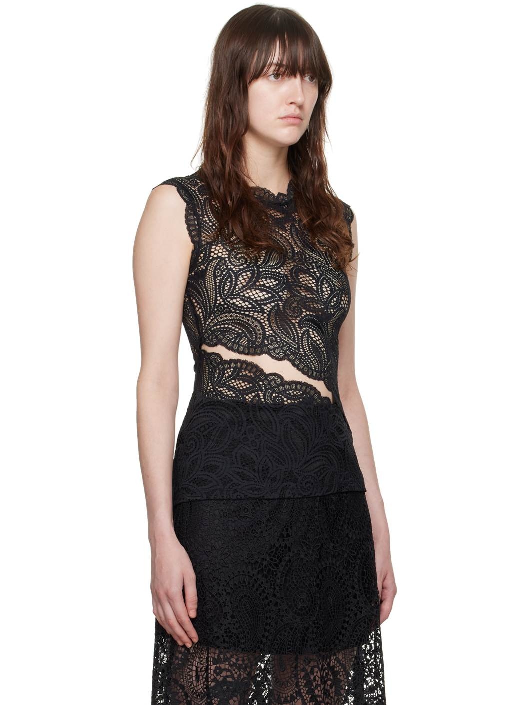 Black Silva Blouse - 2