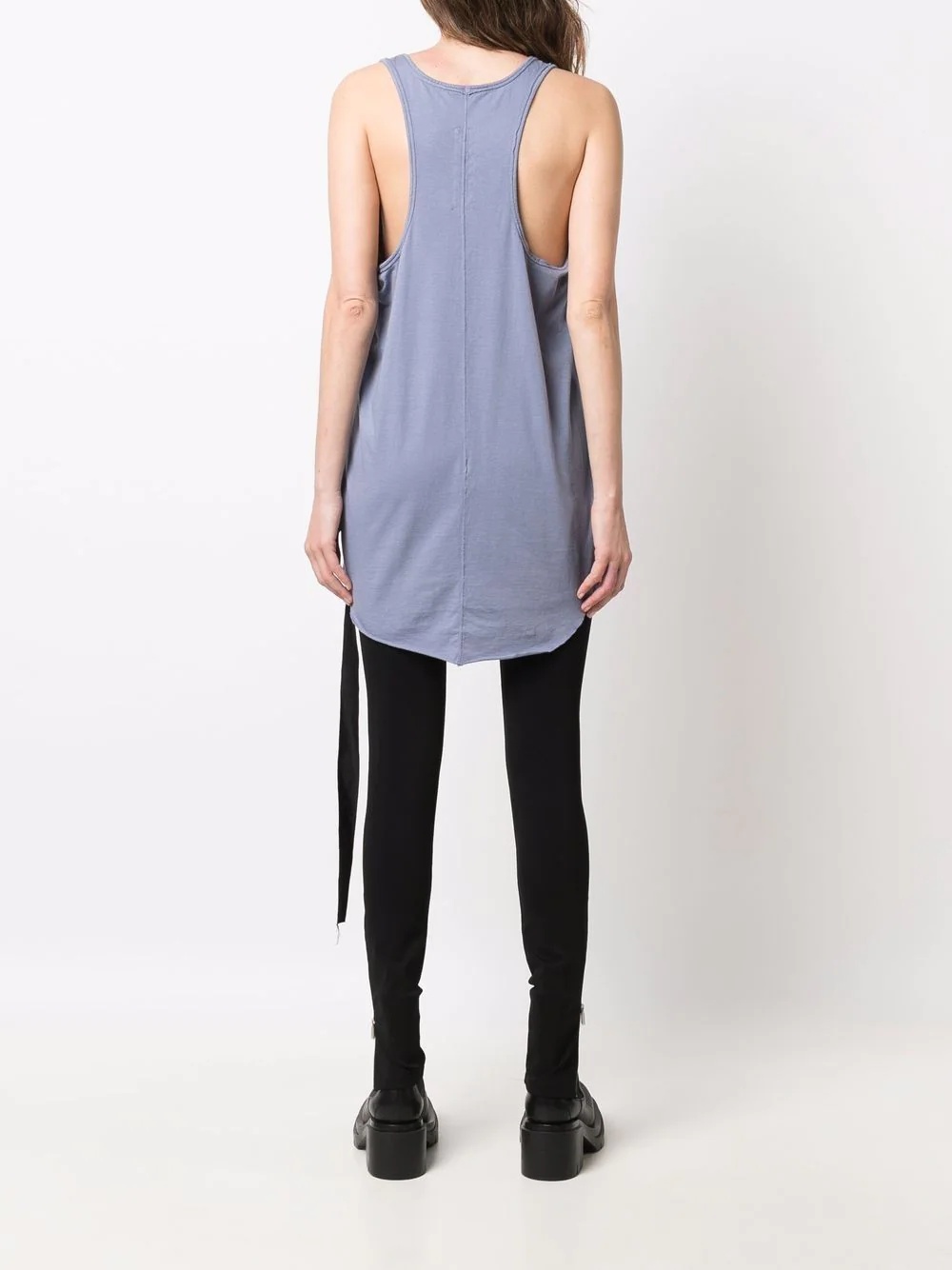 scoop-neck cotton tank - 4