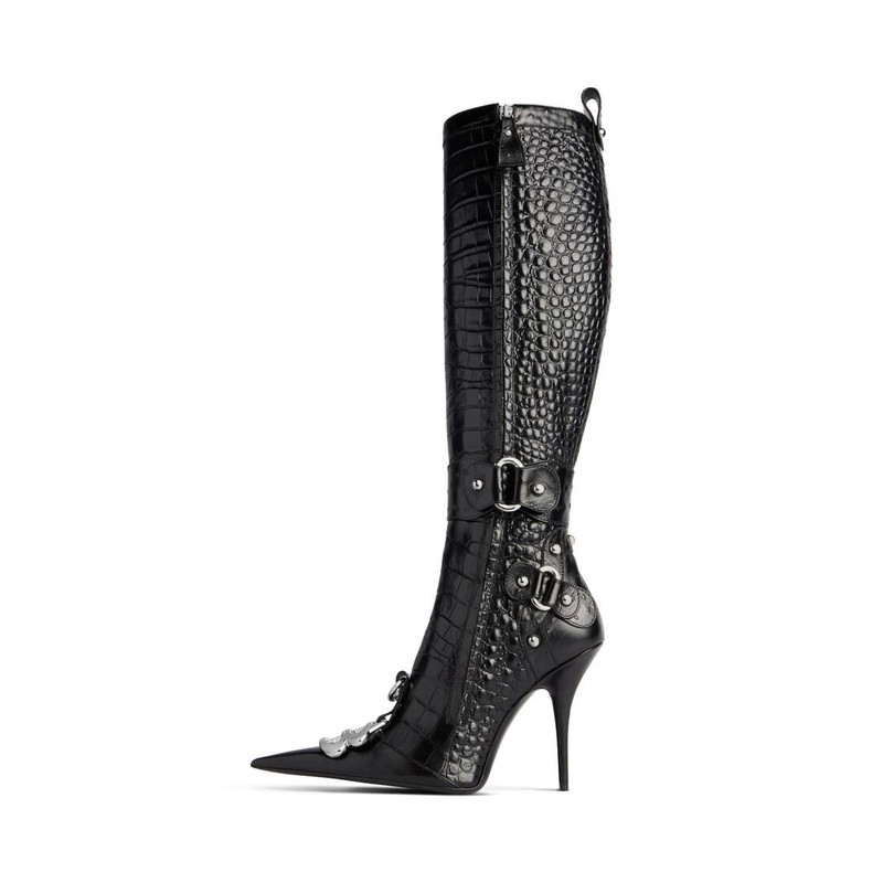 BALENCIAGA Women's Essex 110mm Boot in Black outlook