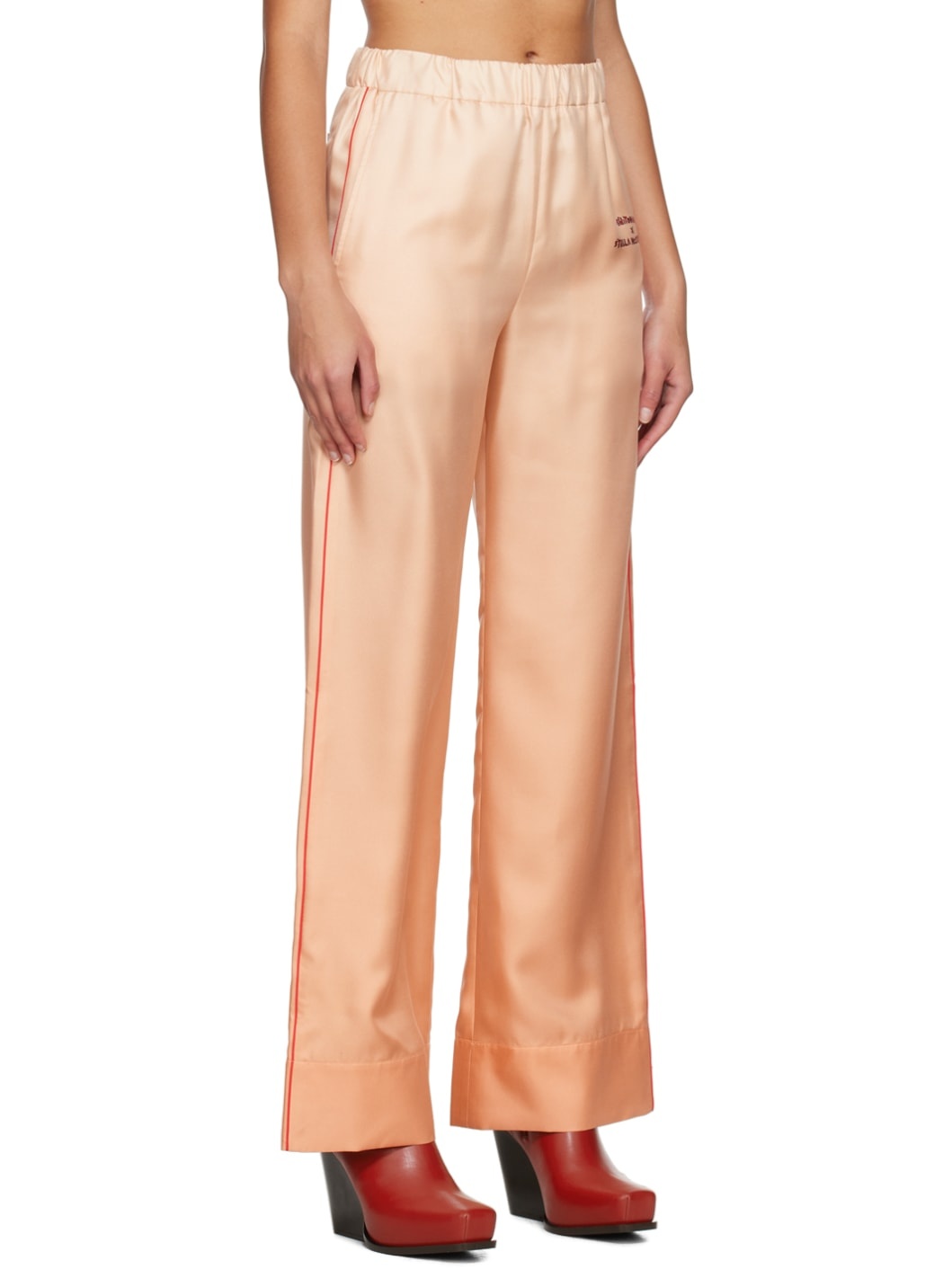 Pink Printed Trousers - 2