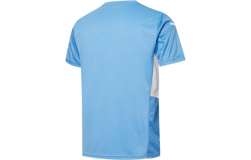 PUMA PUMA Manchester City 21/22 SW Fan Edition Home Jersey 'Blue' 759202-01 outlook