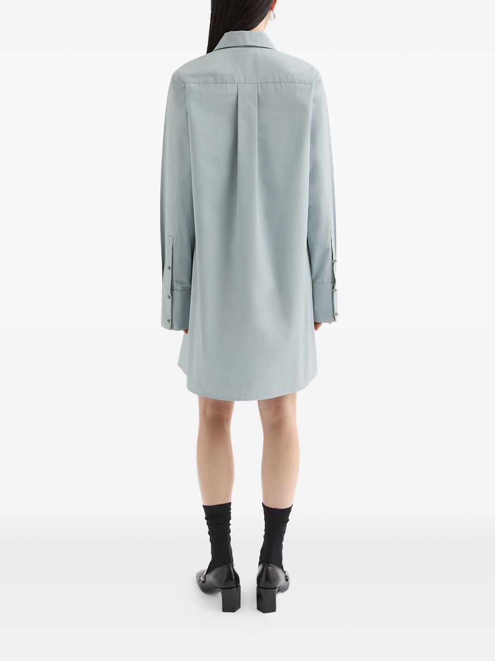 cotton polo dress - 4